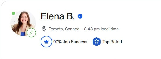 Elena Instagram Growth Expert on Upwork