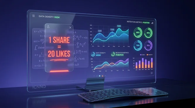 Technical diagnostic monitor tracking weighted ranking signals inside Meta recommendation engine