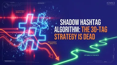 The Shadow Hashtag Algorithm: Why the 30-Tag Strategy is Dead